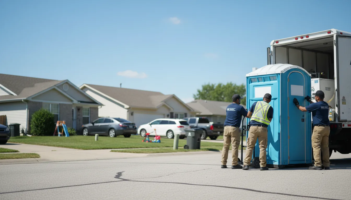 Standard Porta Potty Rentals in Pittsburg, IL near me